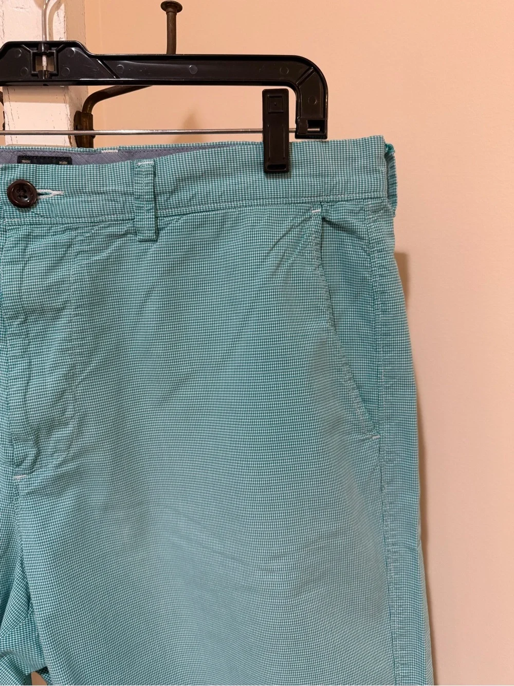 MENS JCREW CLUB SHORTS FLAT FRONT IN  SIZE 36” WAIST 11” LENGTH